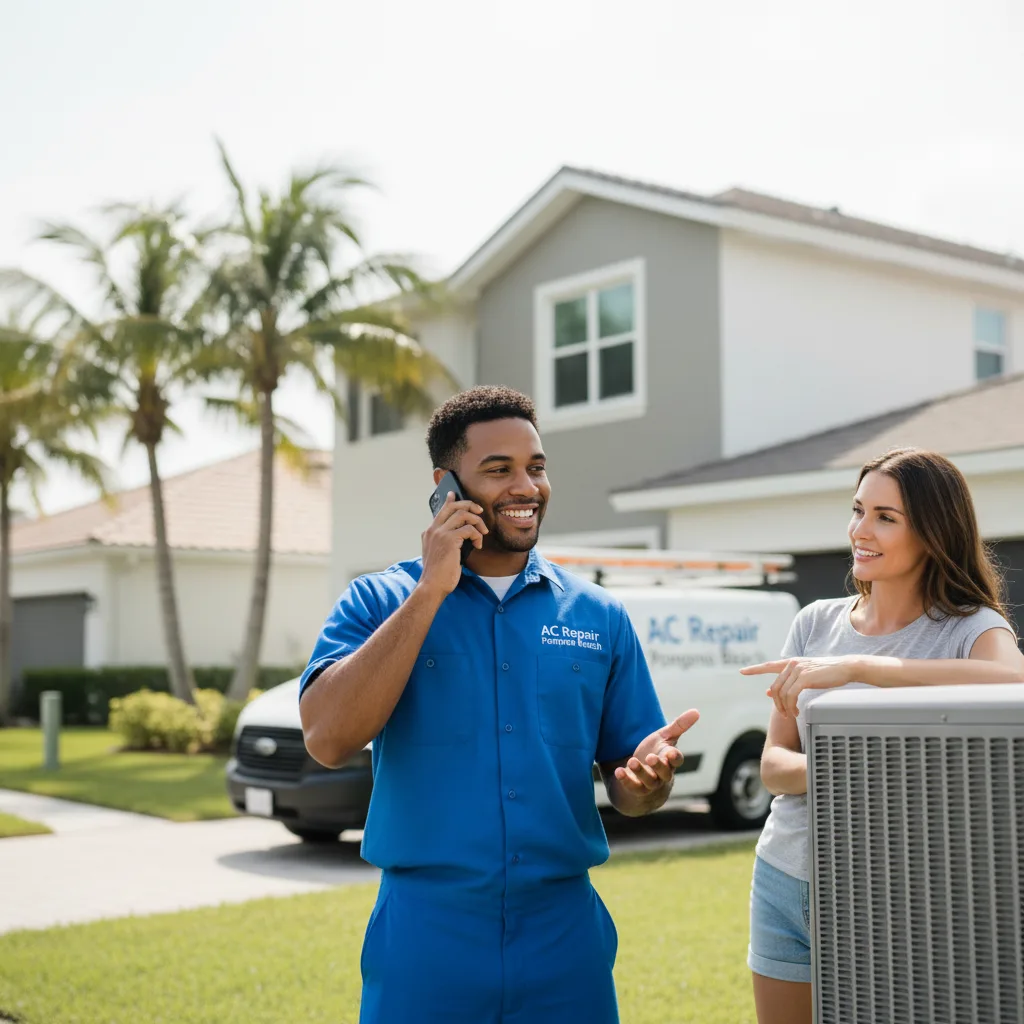 AC Repair Pompano Beach customer support in Heflin